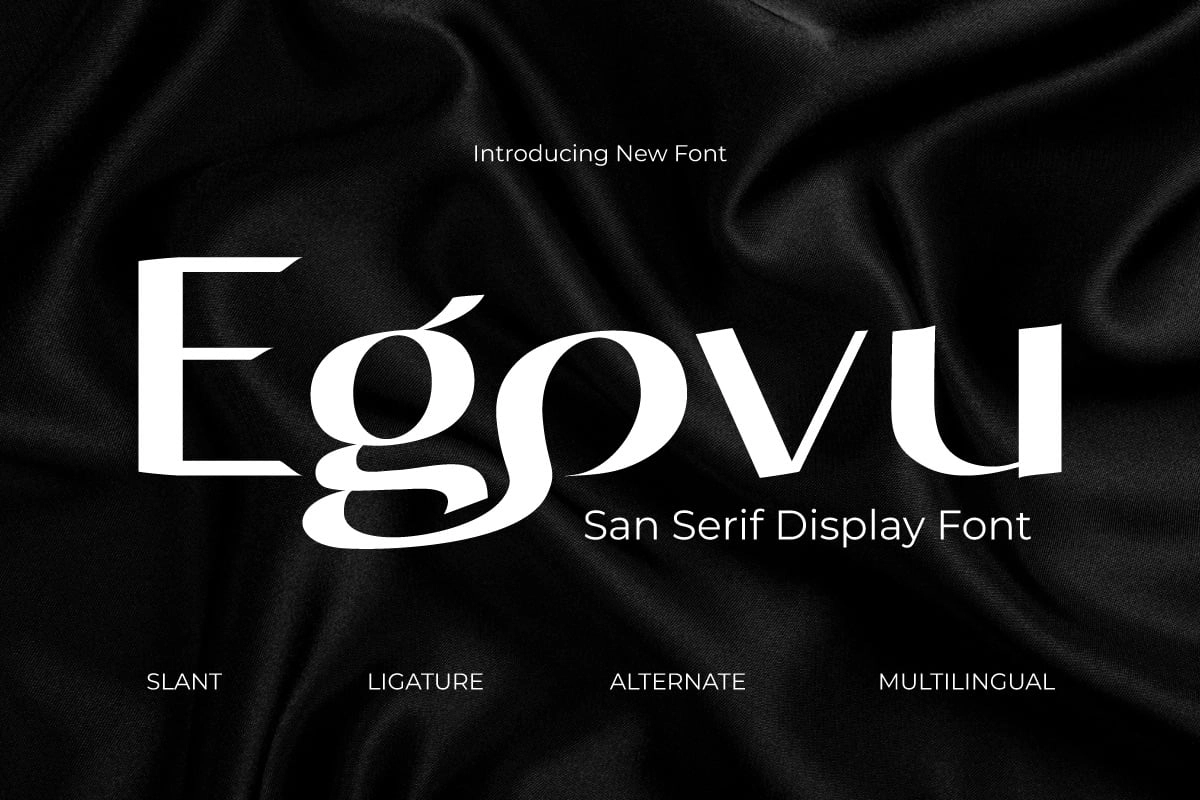 Egovu font Egovu font