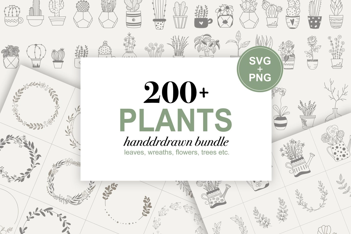 7ff55e07-217a-4679-bd8b-68e5a6b2 Botanical Svg Bundle - Image 1